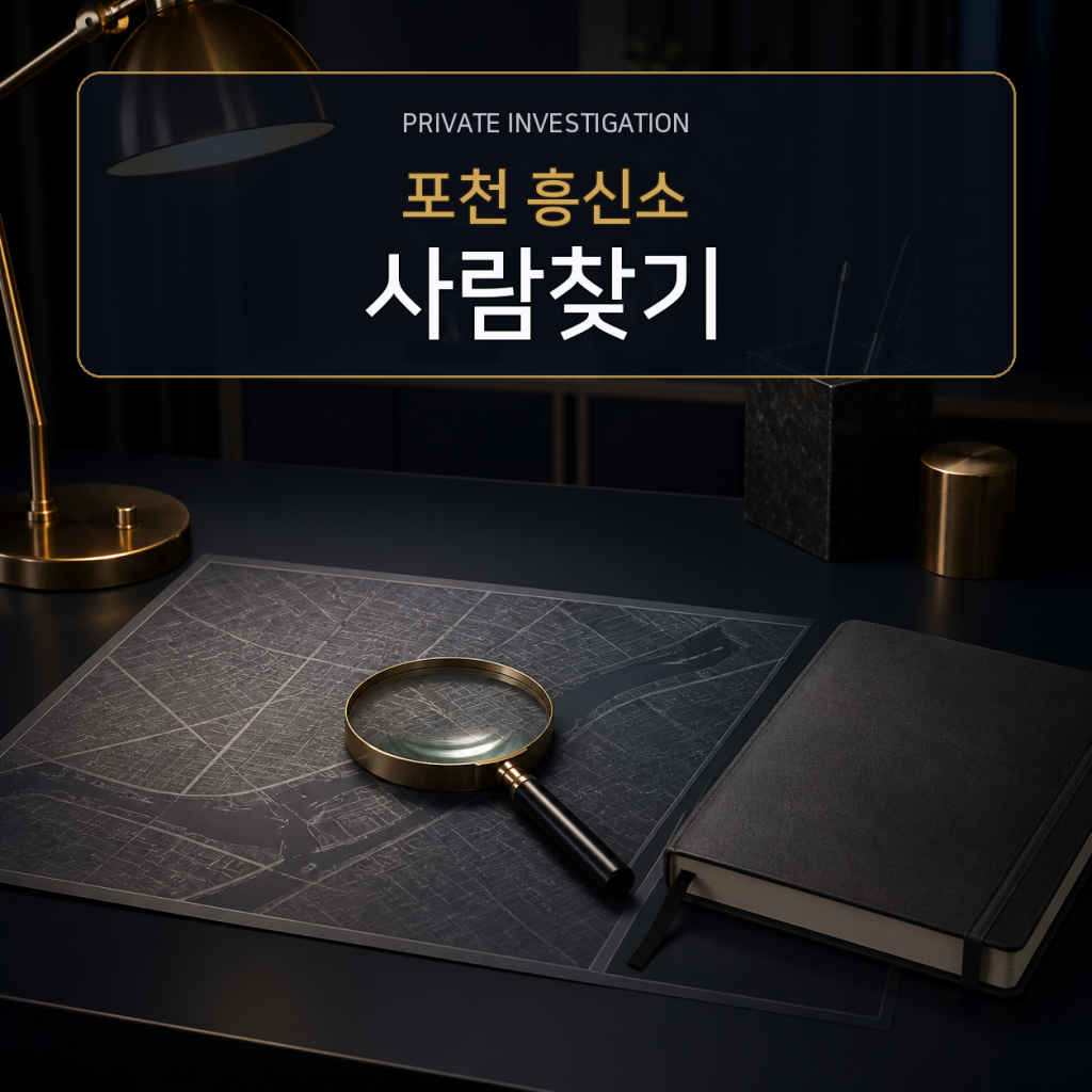 포천 사람찾기·소재파악 전문 흥신소