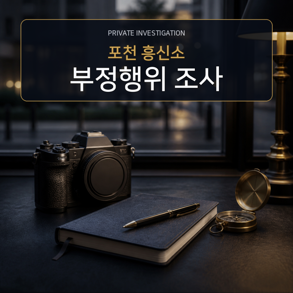 포천 부정행위 사실조사 전문 흥신소